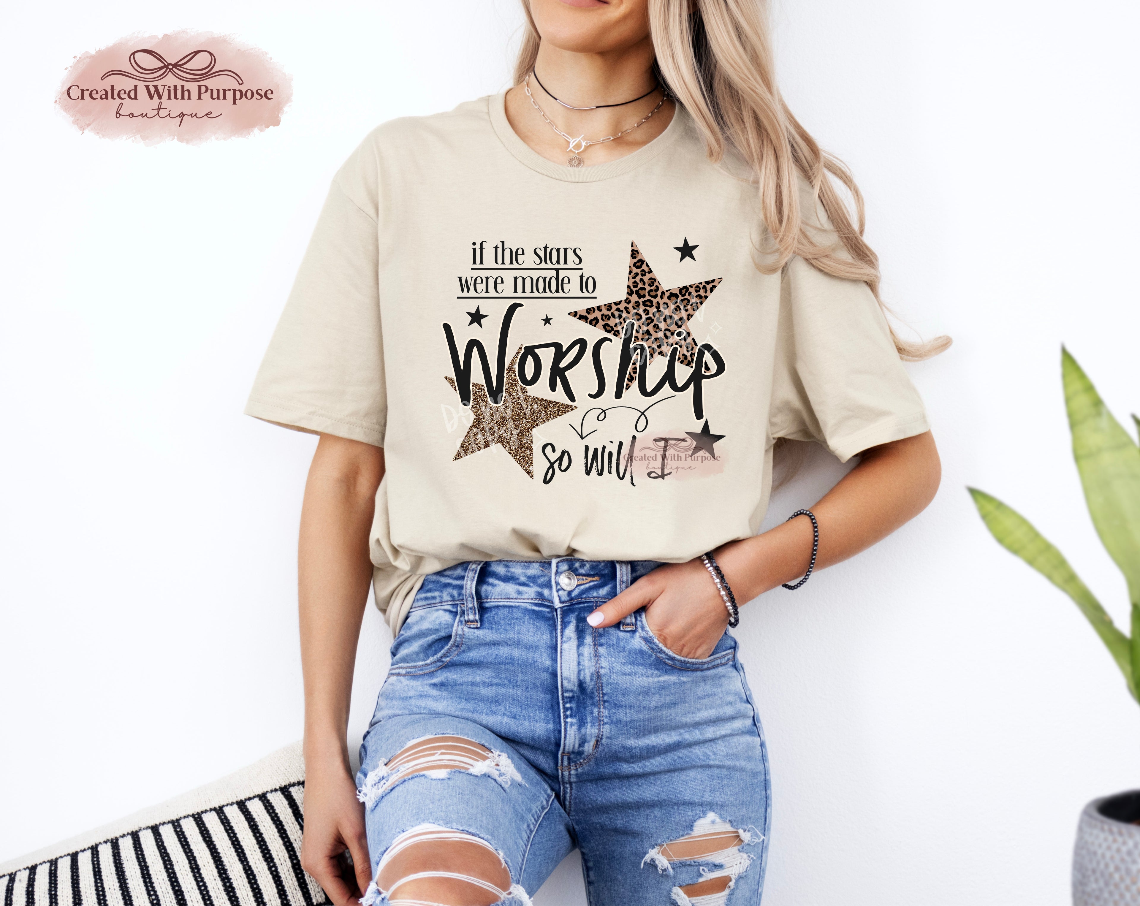 Stars Were Made to Worship Graphic Tee