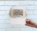 Only Talking to Jesus Today Hat
