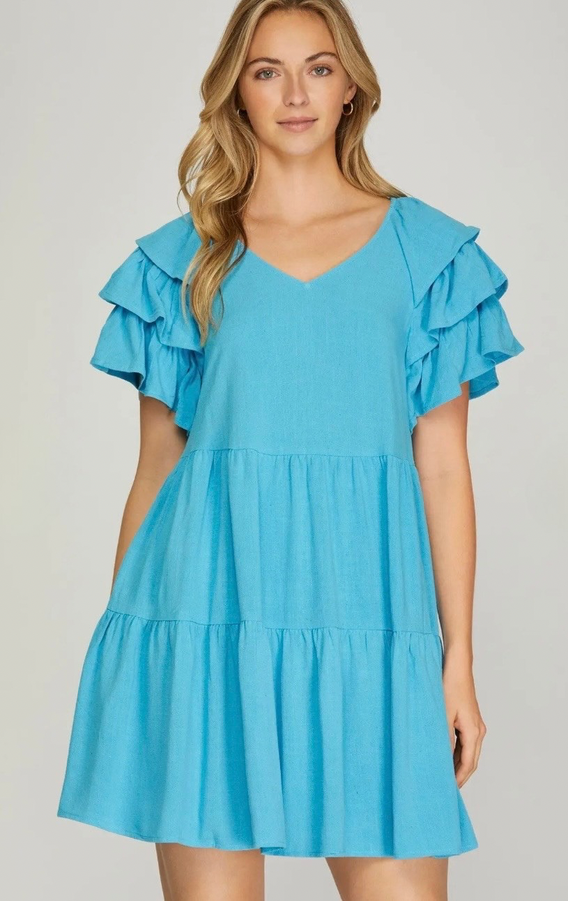 Living Water Mini Dress