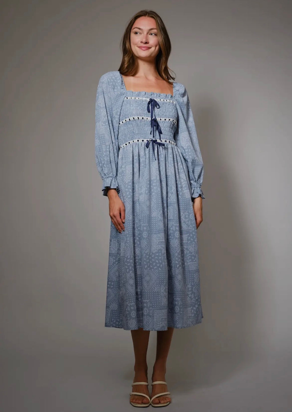 Still Waters Midi Dress