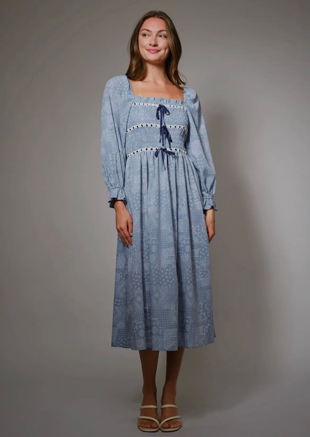 Still Waters Midi Dress