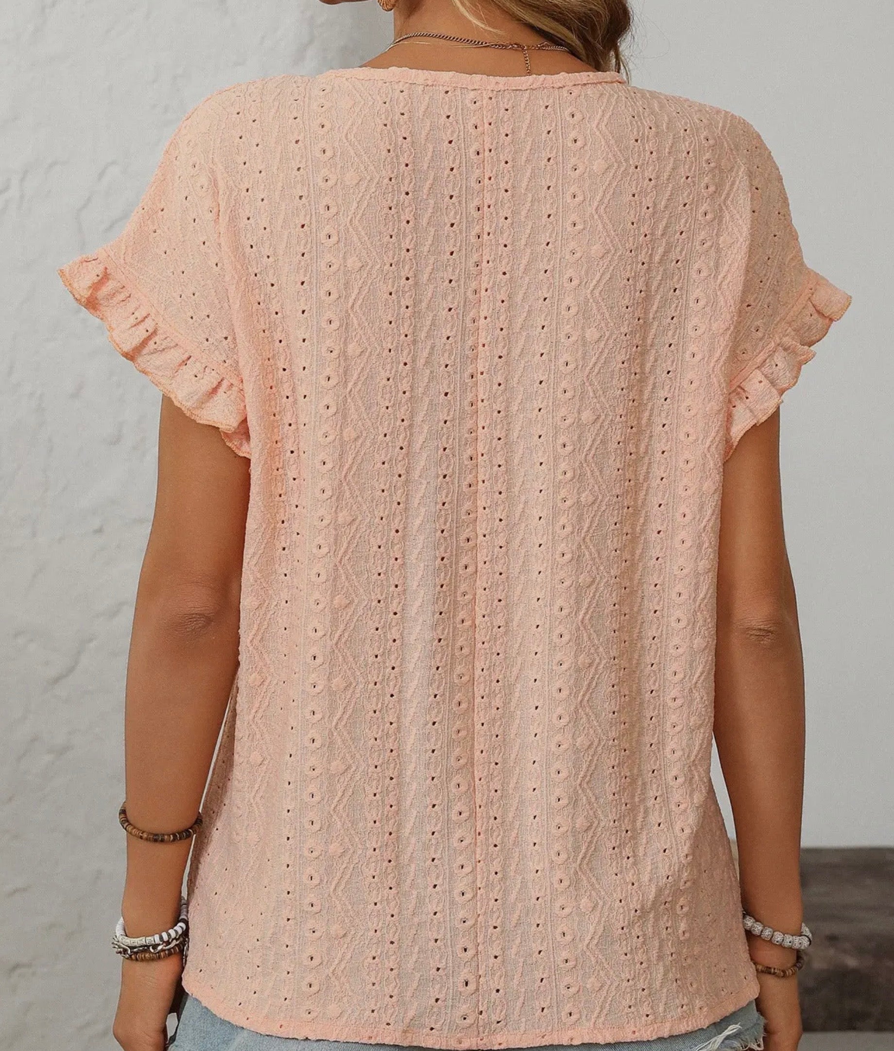 Redeemed Ruffle Top