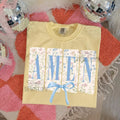 Floral Amen Graphic Tee