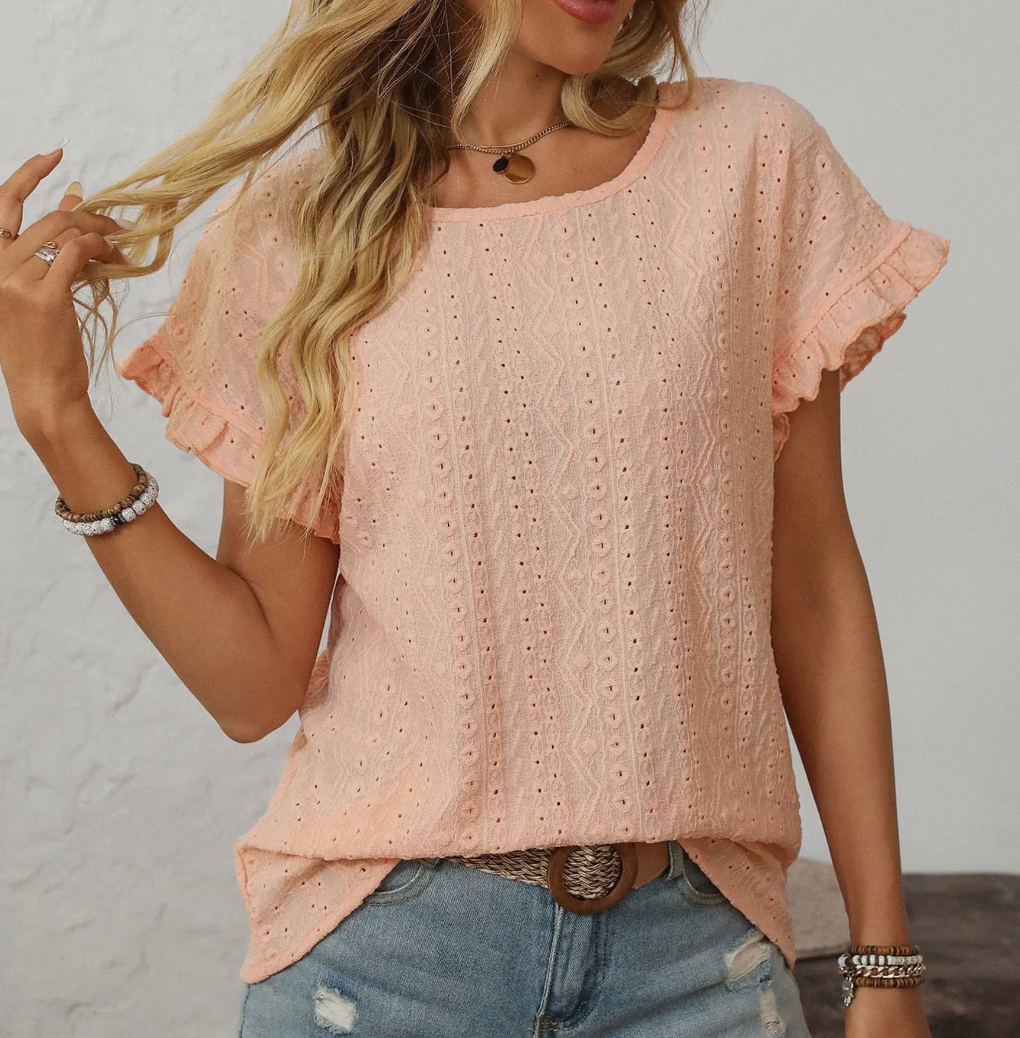 Redeemed Ruffle Top