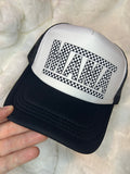 Checkered Mama Hat