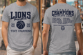 ELA Basketball State Tee